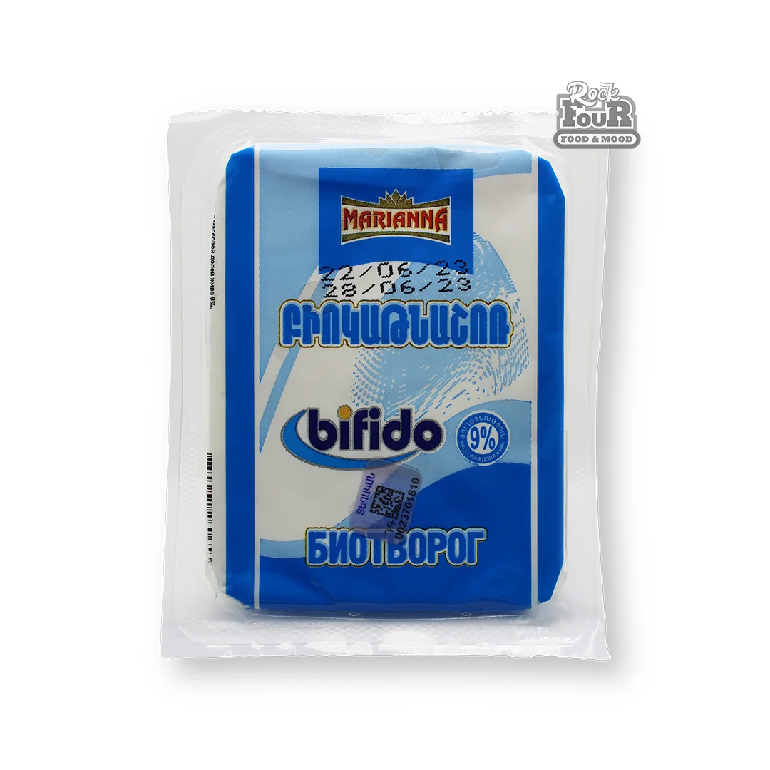 Բիոկաթնաշոռ «Marianna bifido» 9% 180գ